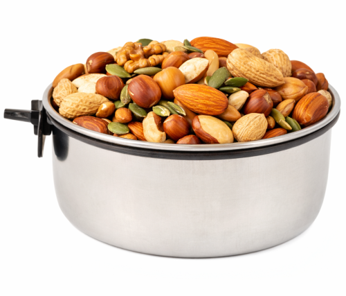 Kovová miska pro papoušky ze šroubovatelné oceli – 300 ml od ParrotPlanet.cz