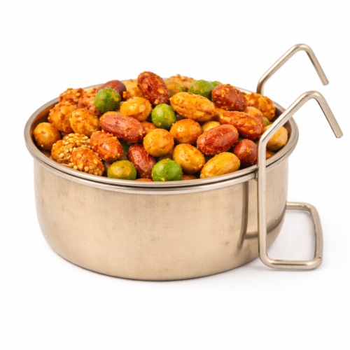 Kovová miska pro papoušky | závěsná | Objem: 140 ml od ParrotPlanet.cz