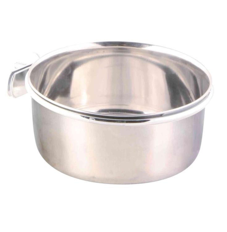 Kovová miska pro papoušky ze šroubovatelné oceli – 600 ml od ParrotPlanet.cz