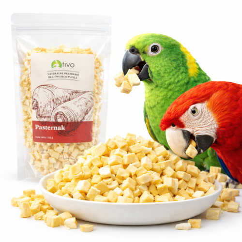 Křupavý pastinák pro všechny papoušky 125 g od ParrotPlanet.cz