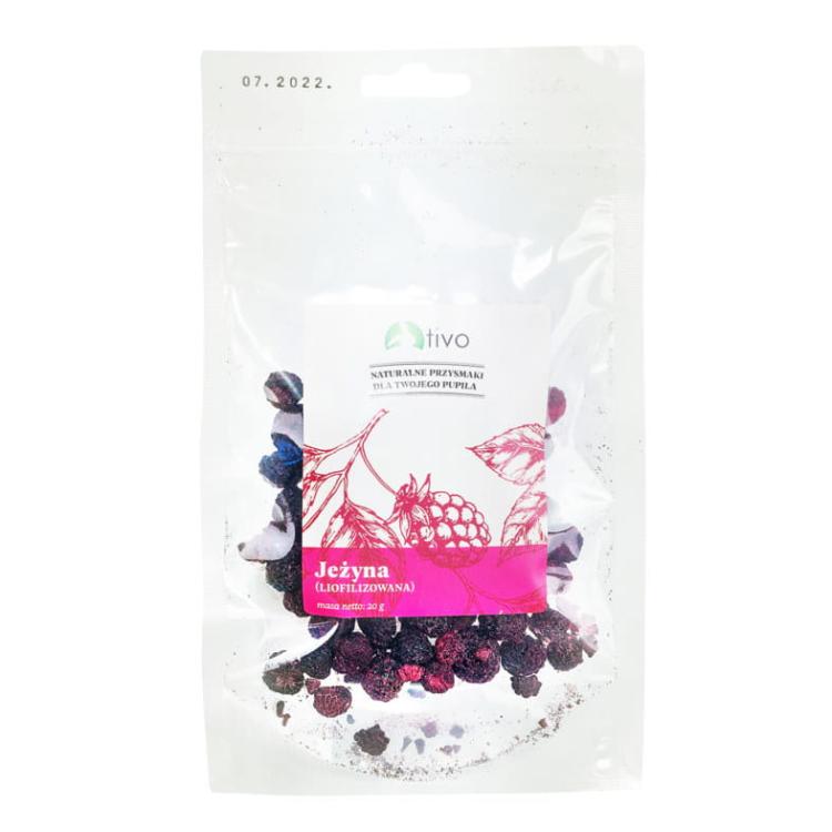 Křupavá lyofilizovaná ostružina pro hlodavce – přírodní ovocný pamlsek | 20 g od ParrotPlanet.cz