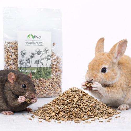 TIVO Ostropestřec mariánský pro hlodavce – přírodní rostlinný doplněk od ParrotPlanet.cz