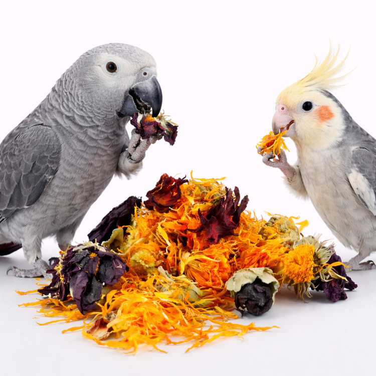 Květinová pochoutka – pro všechny papoušky 40 g od ParrotPlanet.cz