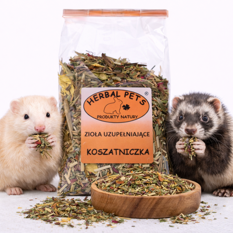 Doplňkové bylinky pro králíčky – přírodní podpora zdraví vašeho mazlíčka 100 g od ParrotPlanet.cz