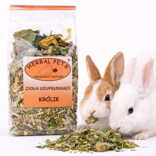 Doplňkové bylinky pro králíky – přírodní podpora zdraví vašeho mazlíčka 100 g od ParrotPlanet.cz