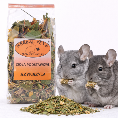 Základní bylinky pro chinchilly – přirozená harmonie zdraví 100 g od ParrotPlanet.cz