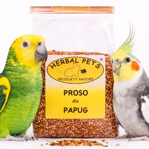 Herbal Pets - Proso pro papoušky od parrotplanet.cz
