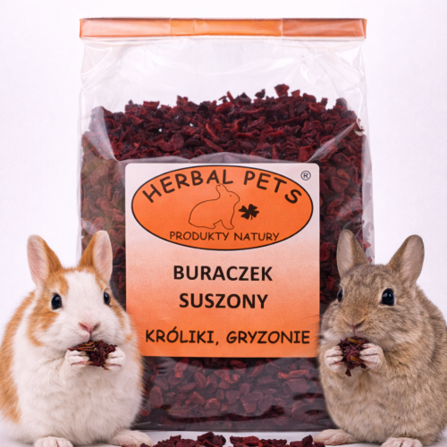 Sušená řepa – zdravá a chutná pochoutka pro králíky a hlodavce 125 g od ParrotPlanet.cz