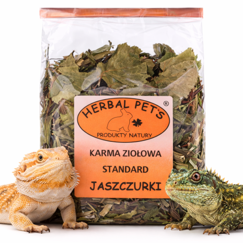 Bylinné krmivo Standard pro ještěrky – přírodní podpora zdraví a imunity 100 g od ParrotPlanet.cz