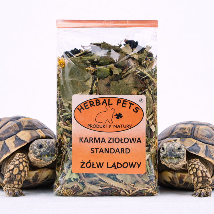 Krmivo Standard pro suchozemské želvy – přírodní podpora zdraví 80 g od ParrotPlanet.cz