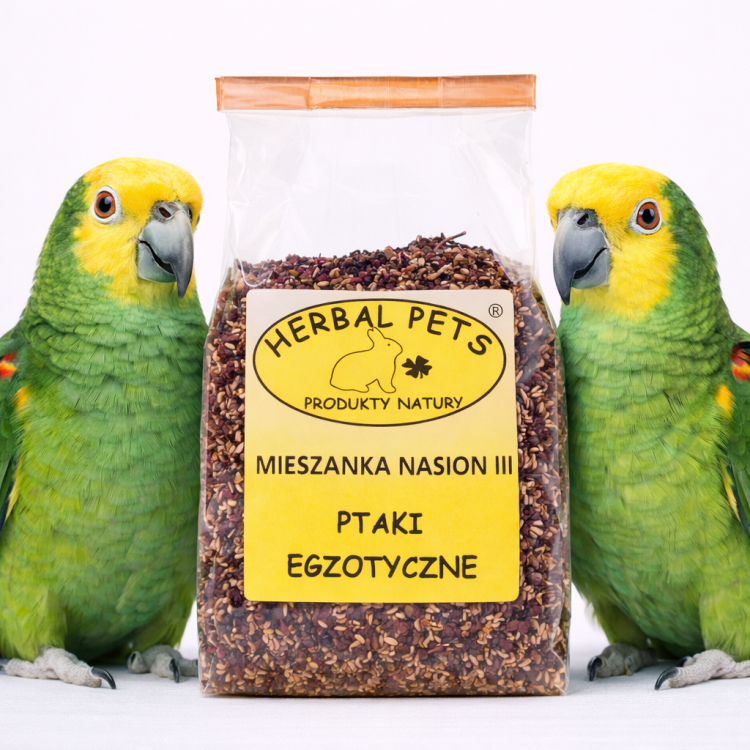 Herbal Pets - Směs semen III - dodává velké množství přírodních vitamínů C, B, E 150 g od parrotplanet.cz