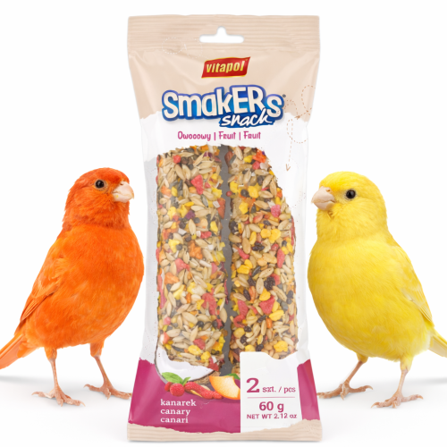 Vitapol - Ovocné pamlsky pro kanárky v fólii - 2 ks - 60 g  od ParrotPlanet.cz