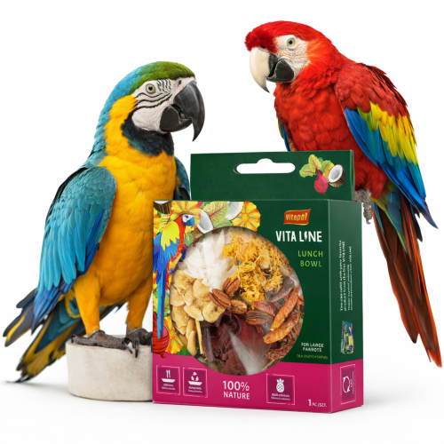 Vitapol Vitaline - Lunch Bowl pamlsek pro velké papoušky papug od ParrotPlanet.cz