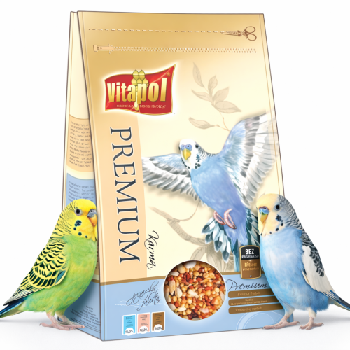 Vitapol Premium – Směs pro vlnkované papoušky 1 kg od ParrotPlanet.cz