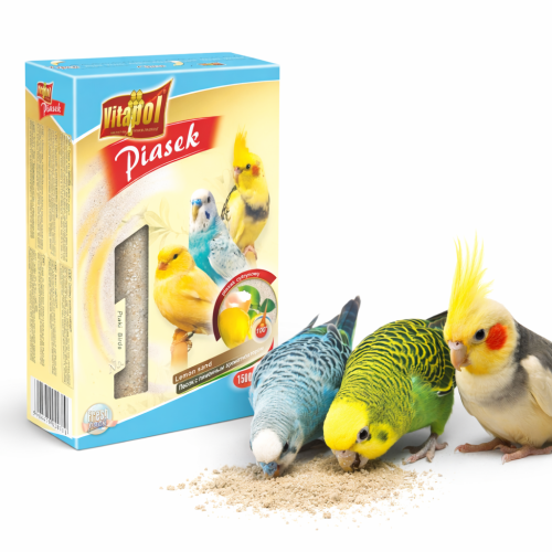 Vitapol Písek pro ptáky – citronový 1,5 kg od ParrotPlanet.cz