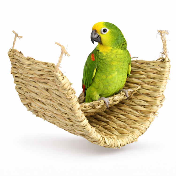 Závěsná rohož z mořské trávy - pro střední a velké papoušky od ParrotPlanet.cz