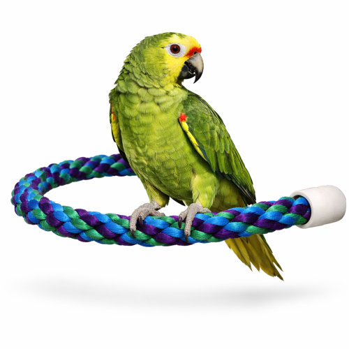ZIG ZAG – barevná bavlněná tyčinka velikosti L/XL – pro velké a střední papoušky od ParrotPlanet.cz