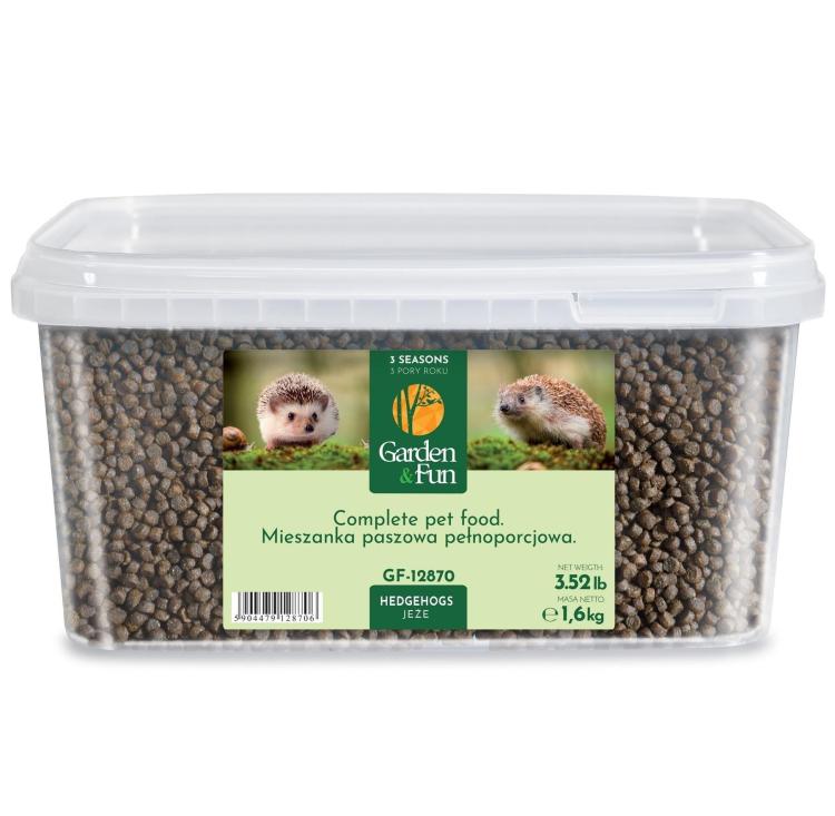 Krmivo pro divoké ježky – 3 sezóny, 1,6 kg od ParrotPlanet.cz