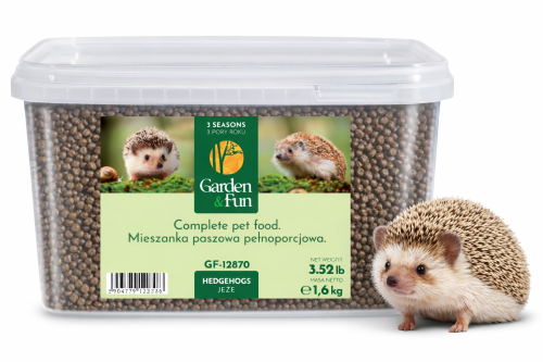 Krmivo pro divoké ježky – 3 sezóny, 1,6 kg od ParrotPlanet.cz