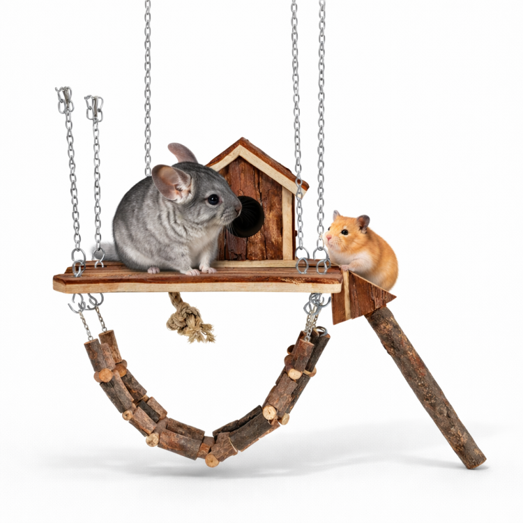 Závěsné hřiště pro malé papoušky od ParrotPlanet.cz