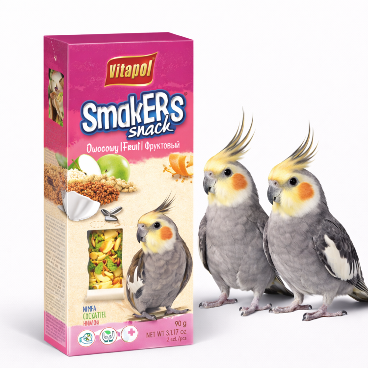 Vitapol – Smakers ovocný pro papoušky 2 ks 90 g od ParrotPlanet.cz