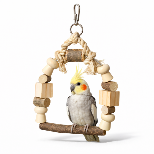 Nádherná houpačka – pro malé a střední papoušky od ParrotPlanet.cz