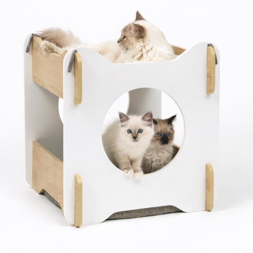 Catit Vesper Cabana | Kočičí domeček Hagen | 50x50x53cm | Bílý  od ParrotPlanet.cz