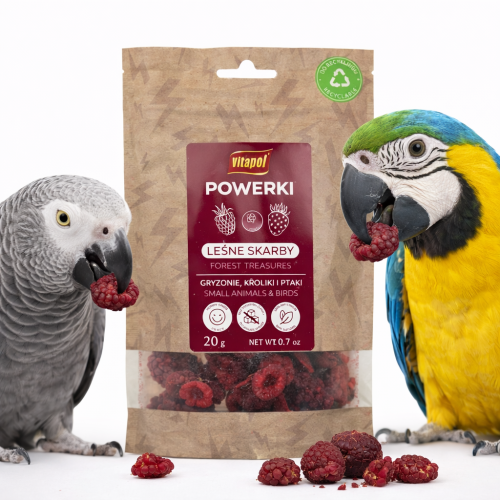 Powerki Vitapol - Lesní poklady - pro všechny papoušky, hlodavce, králíky a exotické ptáky 20 g od ParrotPlanet.cz