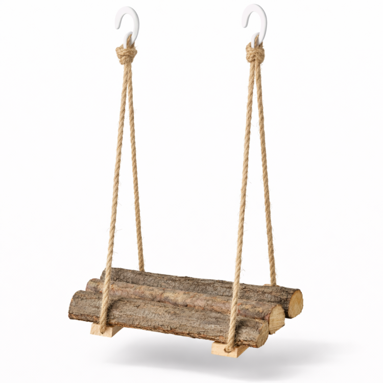 Houpačka Natura – hračka pro malé a střední papoušky od ParrotPlanet.cz