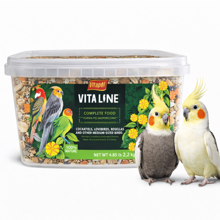 Vitapol Vitaline - krmivo pro nimfy a jiné střední papoušky 2,2 kg od ParrotPlanet.cz