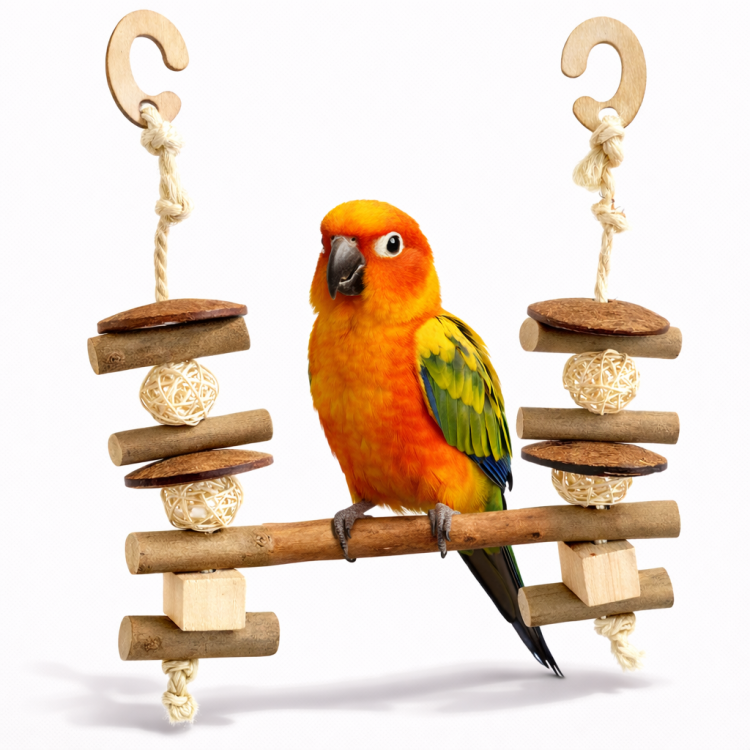 Wakacyjna Huśtawka- dla małych i średnich papug od ParrotPlanet.pl
