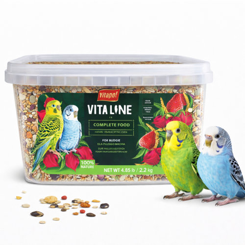 Vitapol Vitaline - krmivo pro vlnkované papoušky a jiné malé papoušky 2,2 kg  od ParrotPlanet.cz