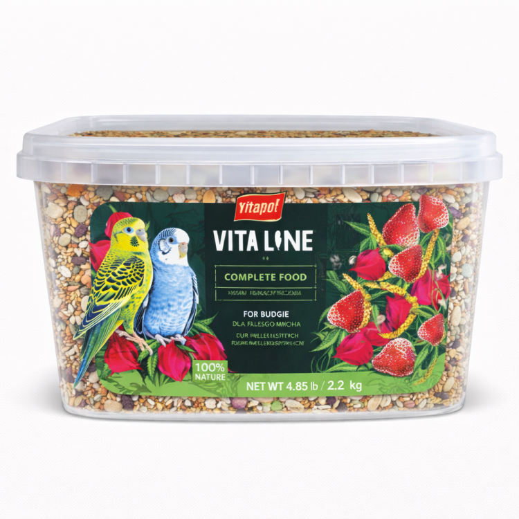 Vitapol Vitaline - krmivo pro vlnkované papoušky a jiné malé papoušky 2,2 kg  od ParrotPlanet.cz