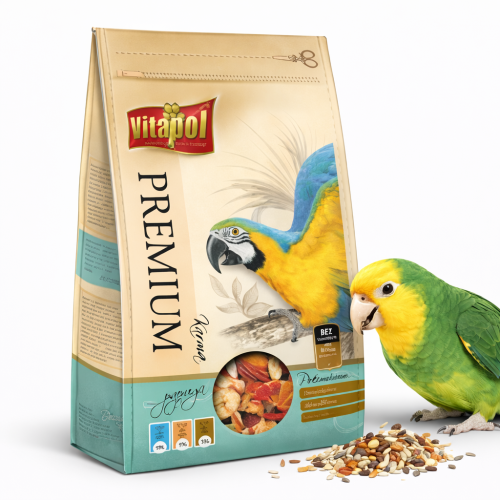 Vitapol Premium – směs pro velké papoušky 750 g od ParrotPlanet.cz