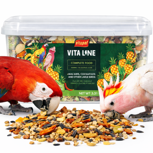Vitapol Vitaline - krmivo pro ary, kakadu a jiné velké papoušky 1,6 kg od ParrotPlanet.cz