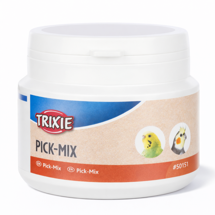 Pick-Mix – doplňkové krmivo pro malé a střední papoušky 80 g od Parrot Planet.cz