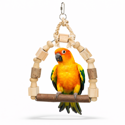 Přírodní houpačka – pro střední a velké papoušky  od ParrotPlanet.cz