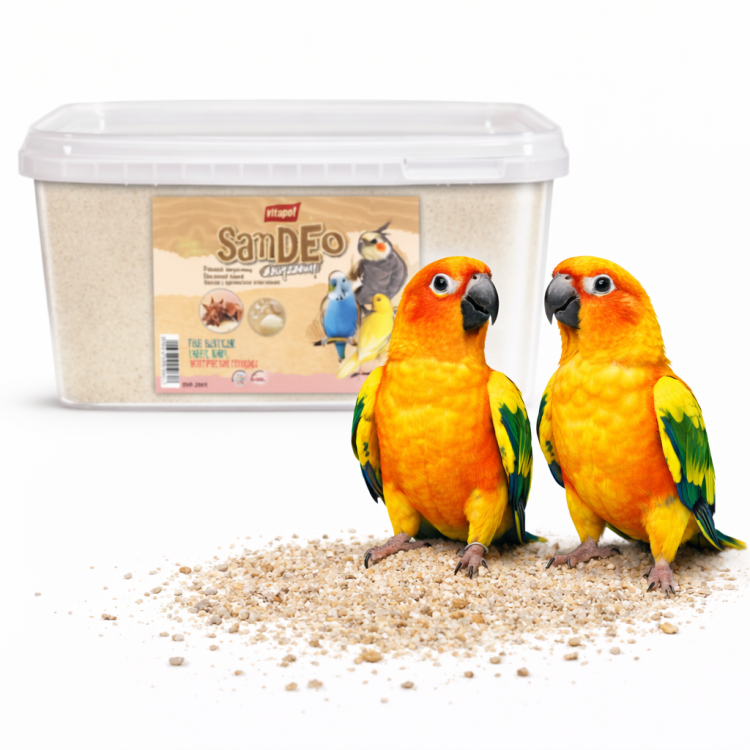 Vitapol Písek pro ptáky – kbelík 3 l (5,4 kg) od ParrotPlanet.cz