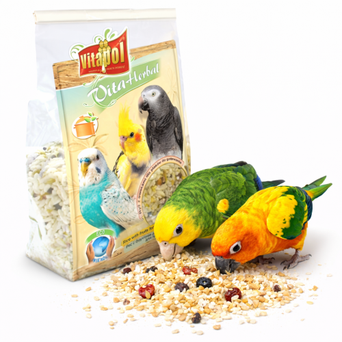 Vitapol – Rýže s ovocem k vaření – obědové jídlo pro papoušky  od ParrotPlanet.cz