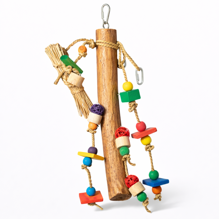 Hůl radosti 65 cm  – hračka pro všechny papoušky od ParrotPlanet.cz