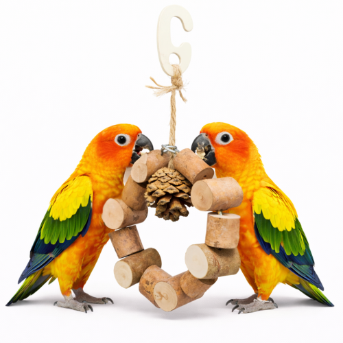 Malá šištička – houpačka pro malé papoušky od ParrotPlanet.cz