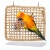 Splhací a Okusovací Rohož pro Papoušky | Rohož z Mořské Trávy 30 x 30 cm od ParrotPlanet.cz