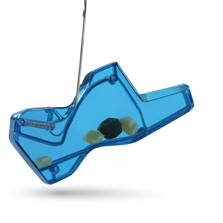 Blue Treat Seeker – Hračka pro pohyb (nauka lovu) pro vakoveverky od ParrotPlanet.cz