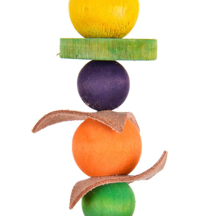 Fiku Miku – malá dřevěná hračka pro všechny papoušky od ParrotPlanet.cz