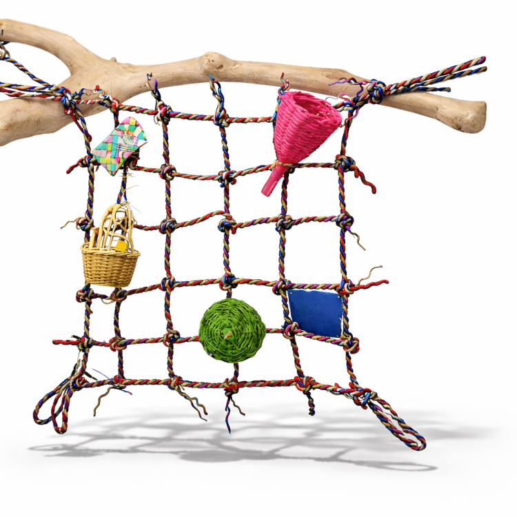 Lezecká síť Lovely | Skvělá hračka pro střední a velké papoušky  od ParrotPlanet.cz