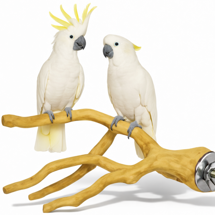 Multi Java XL – Nezničitelná, přírodní, rozvětvená tyč pro velké papoušky od ParrotPlanet.cz