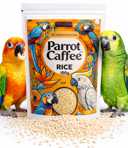 PARROT CAFFEE - Rice -  pro všechny papoušky 100 g od ParrotPlanet.cz