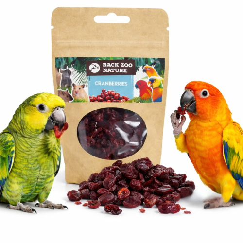 Back Zoo Nature - Suszona Żurawina dla papug 50g od ParrotPlanet.pl