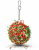 Vánoční kolekce | Christmas Shredder Ball | hračka pro papoušky | foraging míč | 29,5 cm od ParrotPlanet.cz