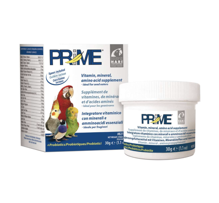 PRIME - Hagen Hari - Probiotikum, vitamíny a minerály pro papoušky 30 g od ParrotPlanet.cz